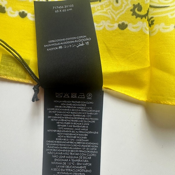 Saint Laurent Bandana NIB - Picture 3 of 5